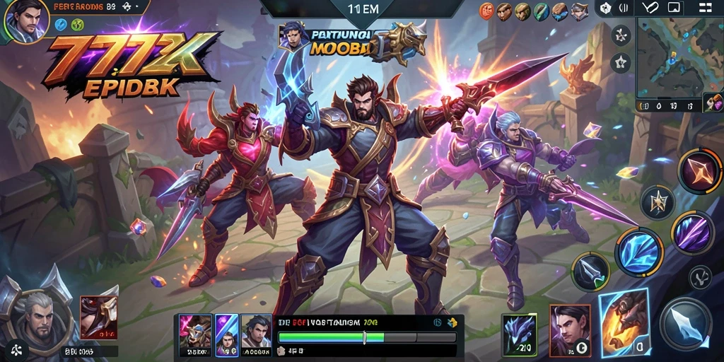 Tangkapan layar menampilkan aksi pertempuran intens di <strong>777ZX</strong>.