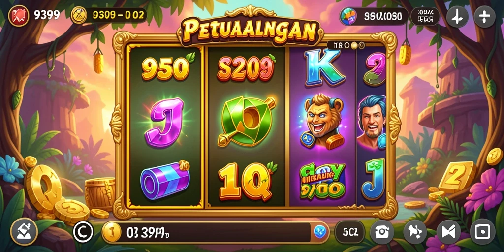 Tampilan screenshot gameplay 9399 yang menarik dan penuh warna.