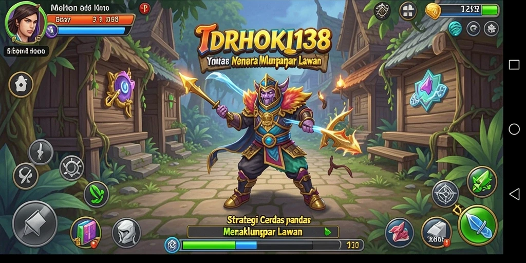 Tampilan gameplay <strong>IDRHOKI138</strong> yang mendebarkan dan penuh strategi.