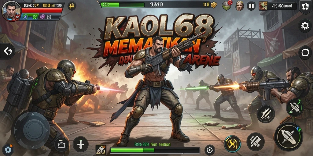 Tampilan gameplay KAOL68 menampilkan aksi pertarungan yang seru.