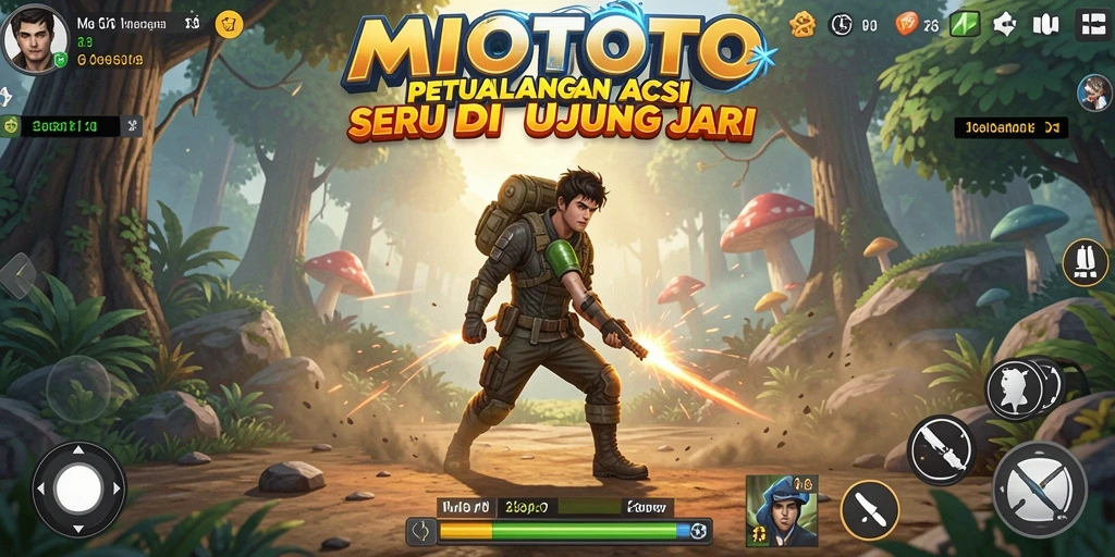 Gameplay seru dan intens dalam MIOTOTO.