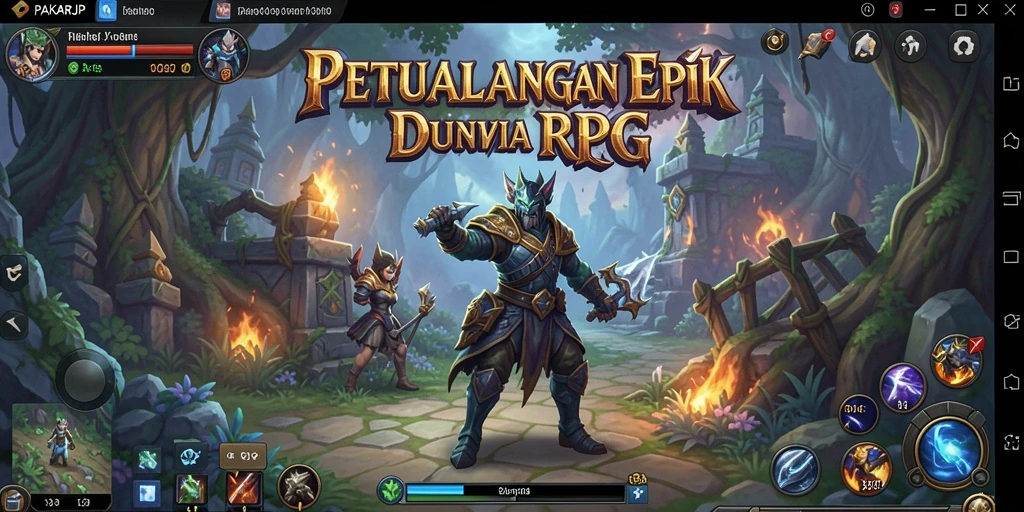 Tampilan gameplay PAKARJP yang menampilkan aksi seru dan petualangan mendebarkan.