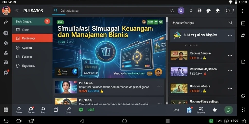 Tampilan gameplay <strong>PULSA303</strong> yang menarik dengan simulasi bisnis yang realistis.