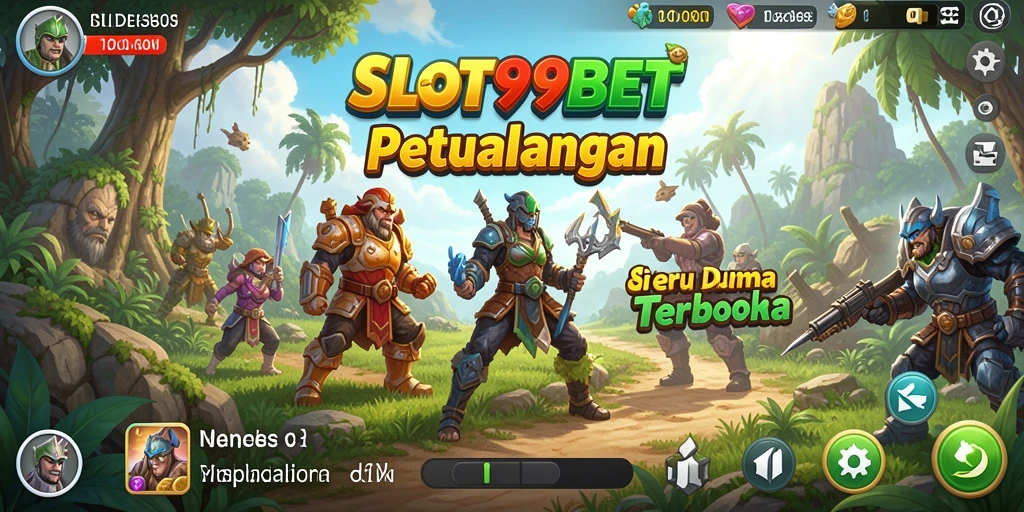 Tampilan gameplay menarik di dunia terbuka SLOT99BET.