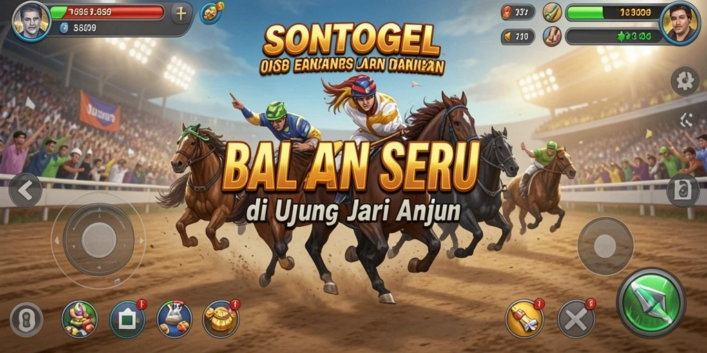 Gameplay balapan yang seru dan menegangkan di SONTOGEL.