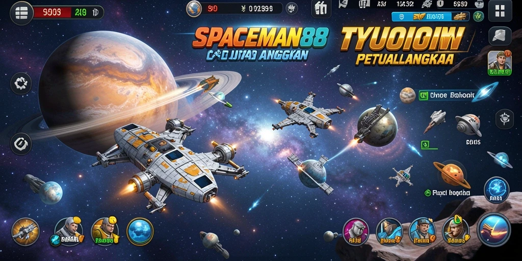Tampilan dinamis dari gameplay SPACEMAN88 yang menakjubkan.